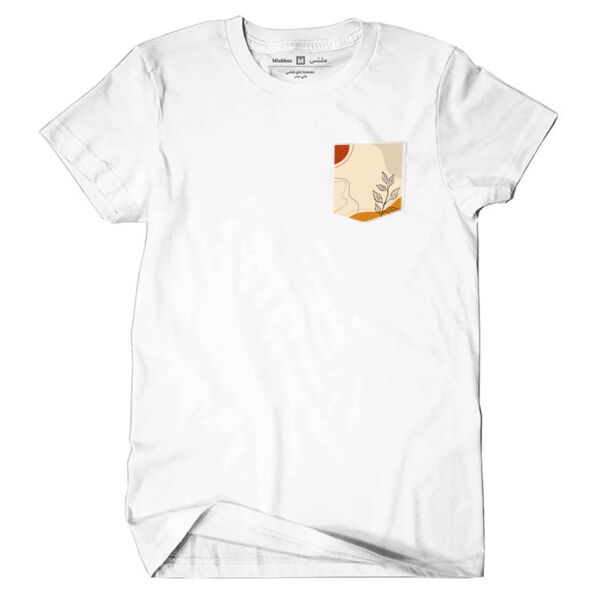 Modern Abstract Tshirt With Pocket Thumbnail
