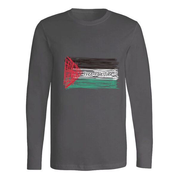 Free Palestine Long Sleeve Shirt Thumbnail
