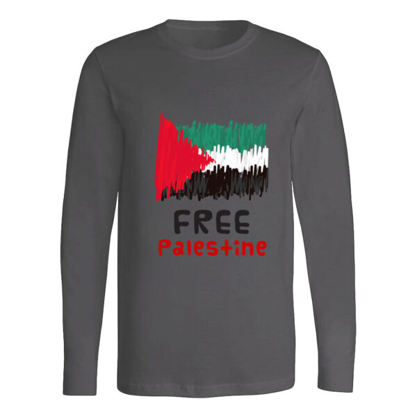 Free Palestine Long Sleeve Shirt Thumbnail