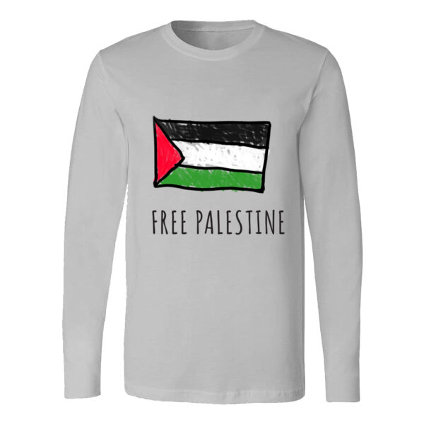 Free Palestine Long Sleeve Shirt Thumbnail