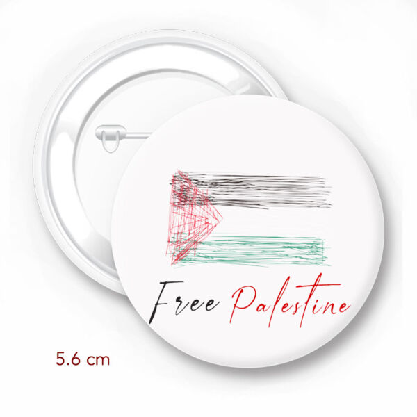 Free Palestine Pin Thumbnail