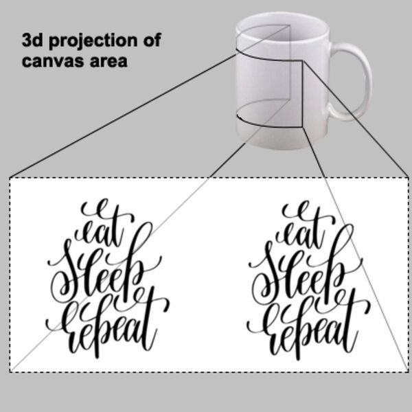 Eat Sleep Repeat Mug Thumbnail