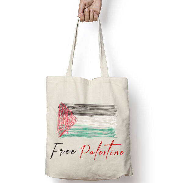 Free Palestine Tote Bag Thumbnail