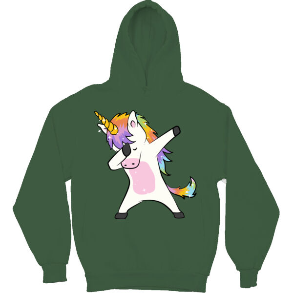 Dabbing Unicorn Hoodie Thumbnail