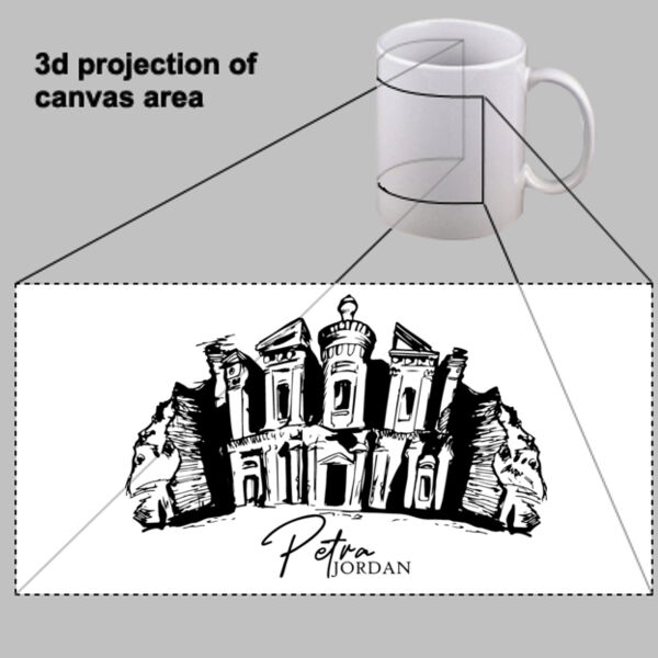 Petra Jordan Mug Thumbnail