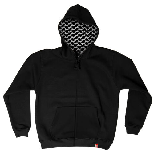 Hatta Zipper Hoodie Black Hatta Zipper Hoodie Black Thumbnail