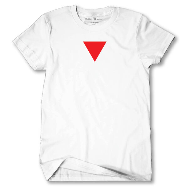 Palestine Red Triangle Tshirt Thumbnail