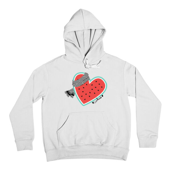 Palestine heart Hoodie Thumbnail