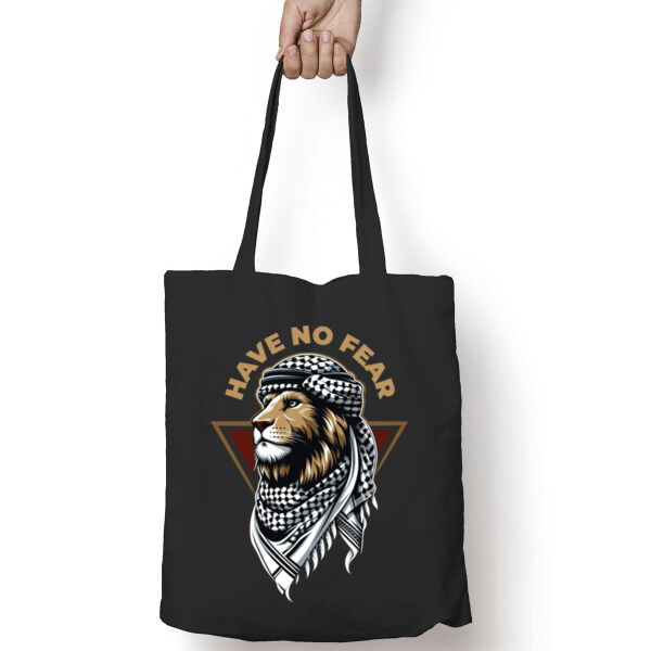 No Fear Lion Tote Bag Thumbnail