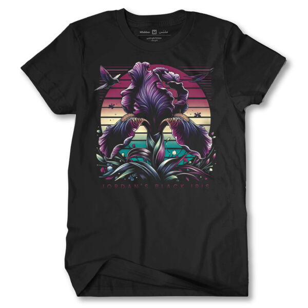 Black Iris Colored Tshirt Thumbnail
