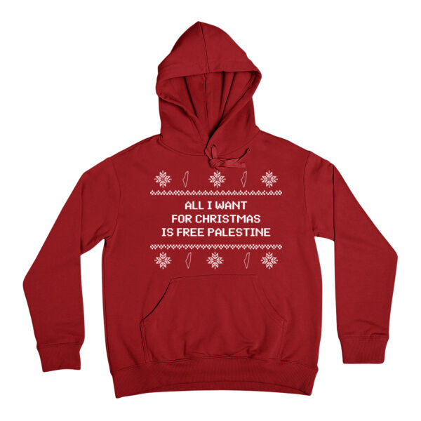 All I want is Free Palestine Hoodie Thumbnail