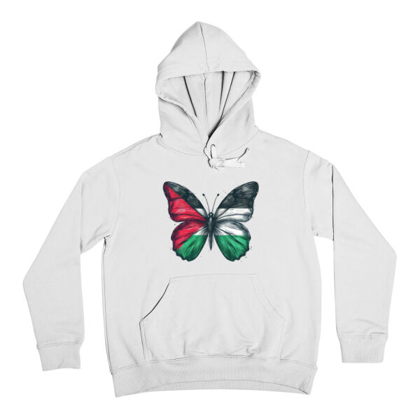 Palestine Butterfly Hoodie Thumbnail