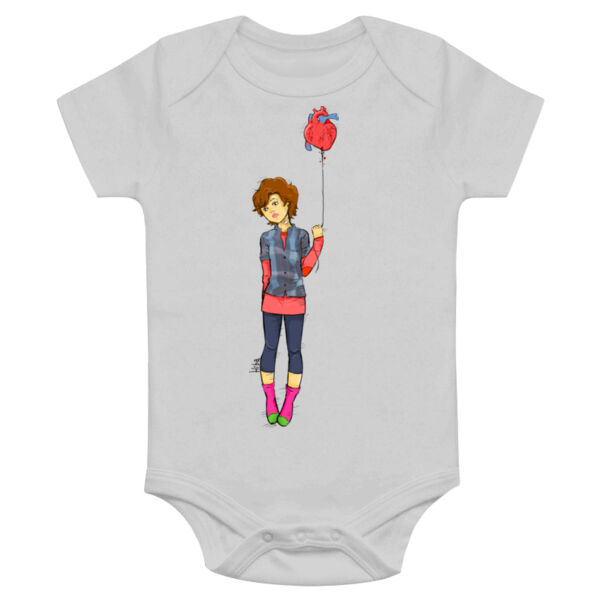 Baloon Heart Onesie Thumbnail