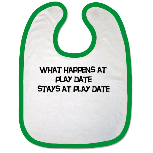 What Happens At Playdate Bib Thumbnail