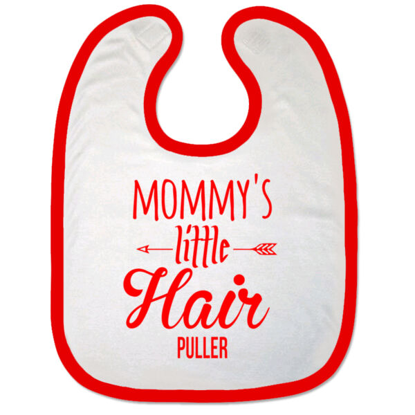 Mommy's Little Hair Puller Bib Thumbnail