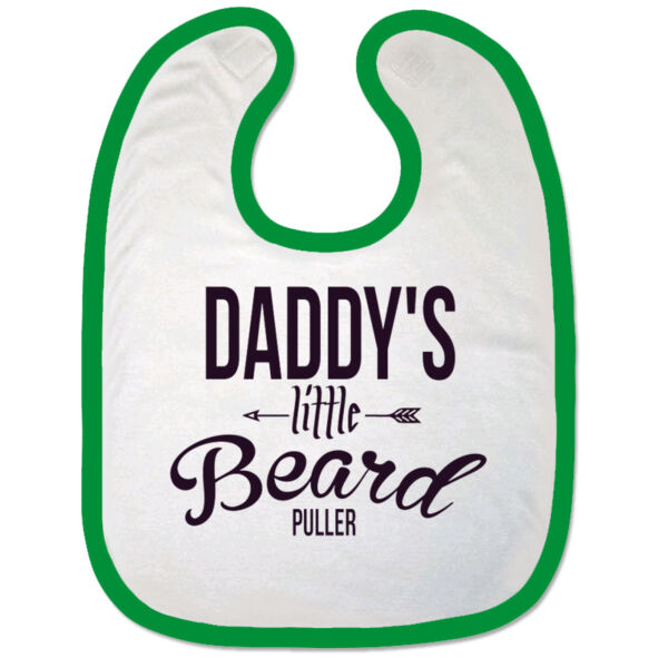 Daddy's Little Beard Puller Bib Thumbnail