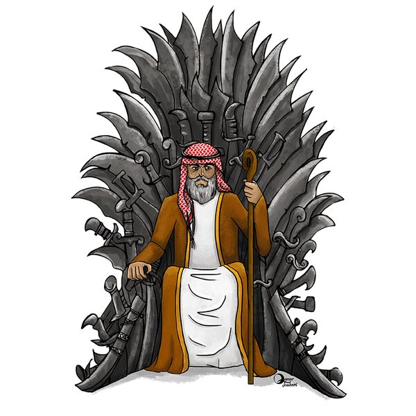 Arab Shaikh - by Qamar Aljouhari Thumbnail
