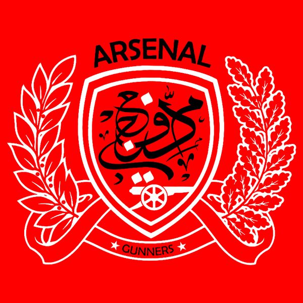 Arsenal (on red) - by Footballogy Thumbnail