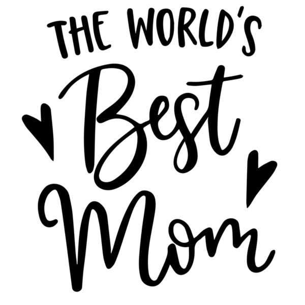 World Best Mom Black Thumbnail