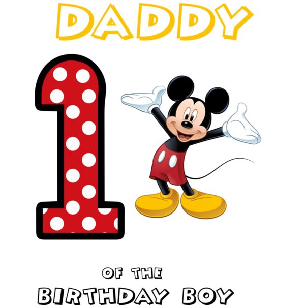 Micky Mouse Birthday Dad Thumbnail