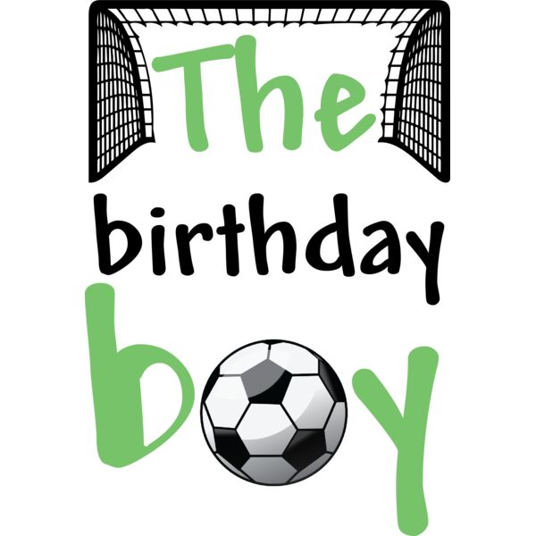 The Birthday Boy Football Thumbnail