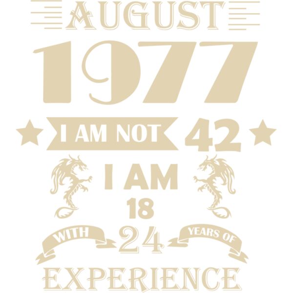 August 1977 I'm Not 42 I'm 18 Thumbnail