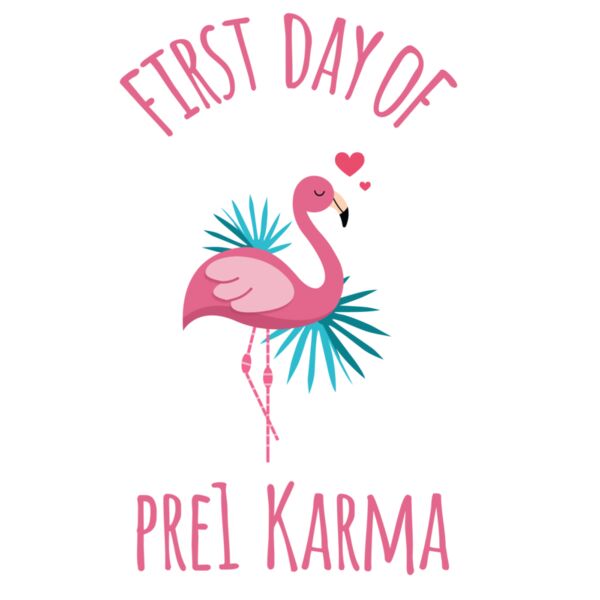 First Day of Preschool Flamingo Thumbnail