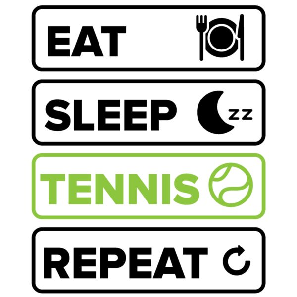 Eat Sleep Tennis Repeat Thumbnail