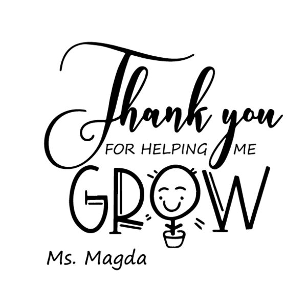 Thank You For Helping Me Grow Thumbnail