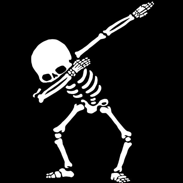 Skeleton Dabbing - by Imad Shawa Thumbnail