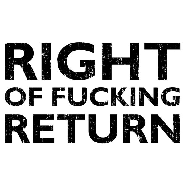 Right of Return (distressed) Thumbnail