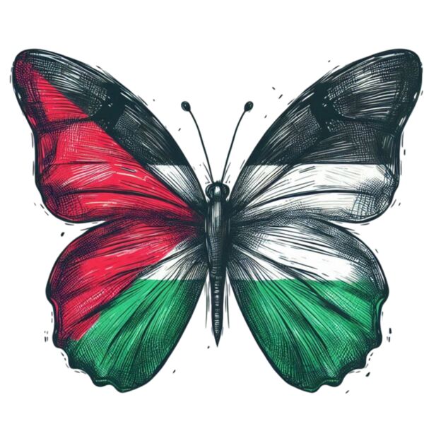 Palestine butterfly  Sketchy Thumbnail