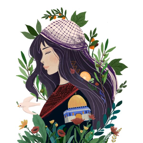 Woman olive tree Thumbnail