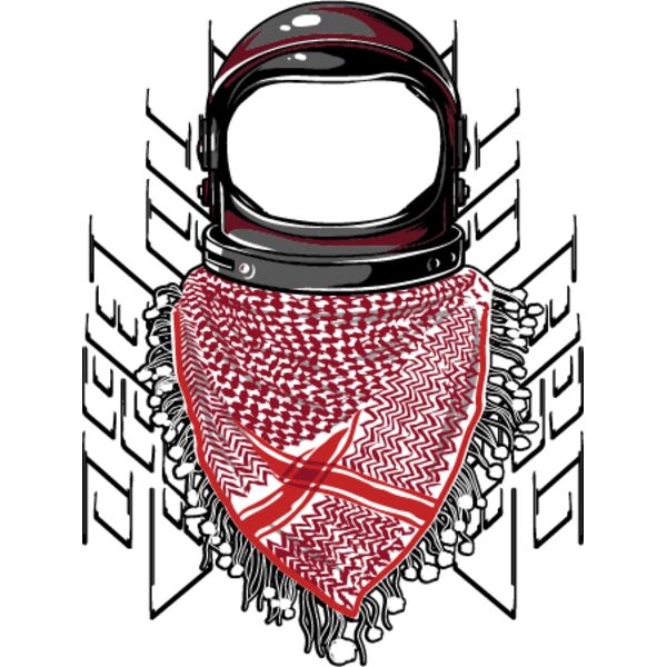 Astronaut Jordanian Keffyeih Thumbnail